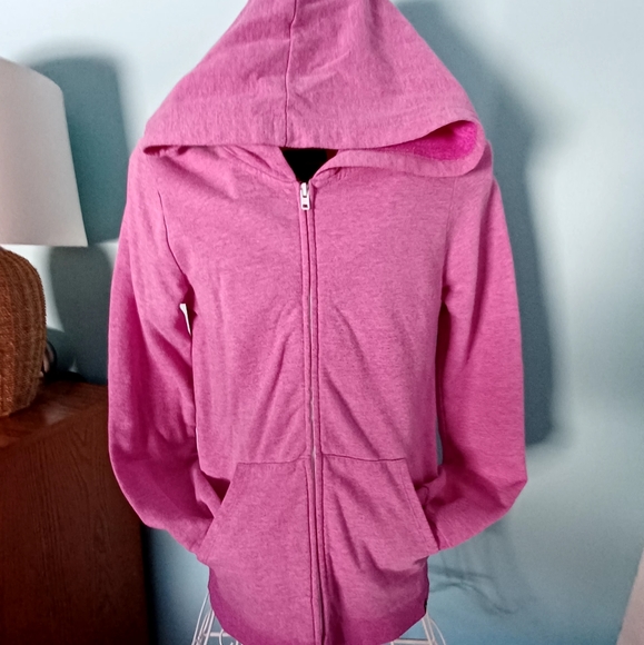 Hurley Tops - Hurley Heathered Raspberry Color Full Zip Hoodie - Women's Size Large
